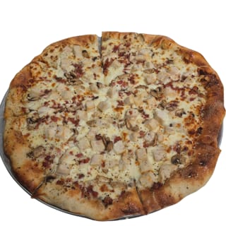 Chicken Alfredo Pizza